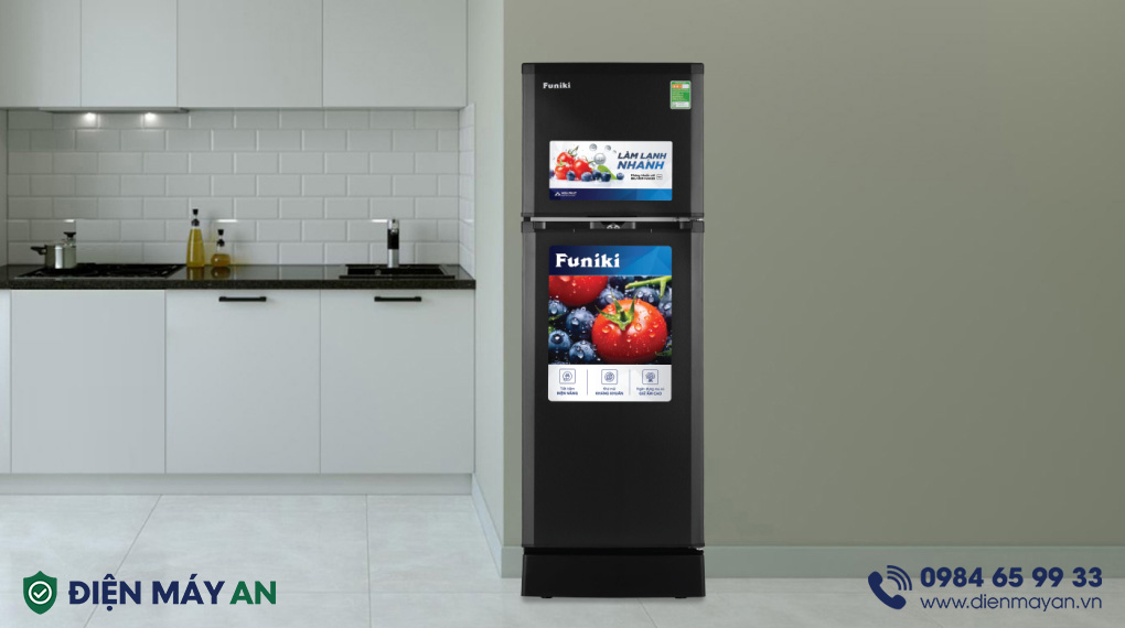 Tủ Lạnh Funiki 147 Lít HR T6147TDG - thiết kế